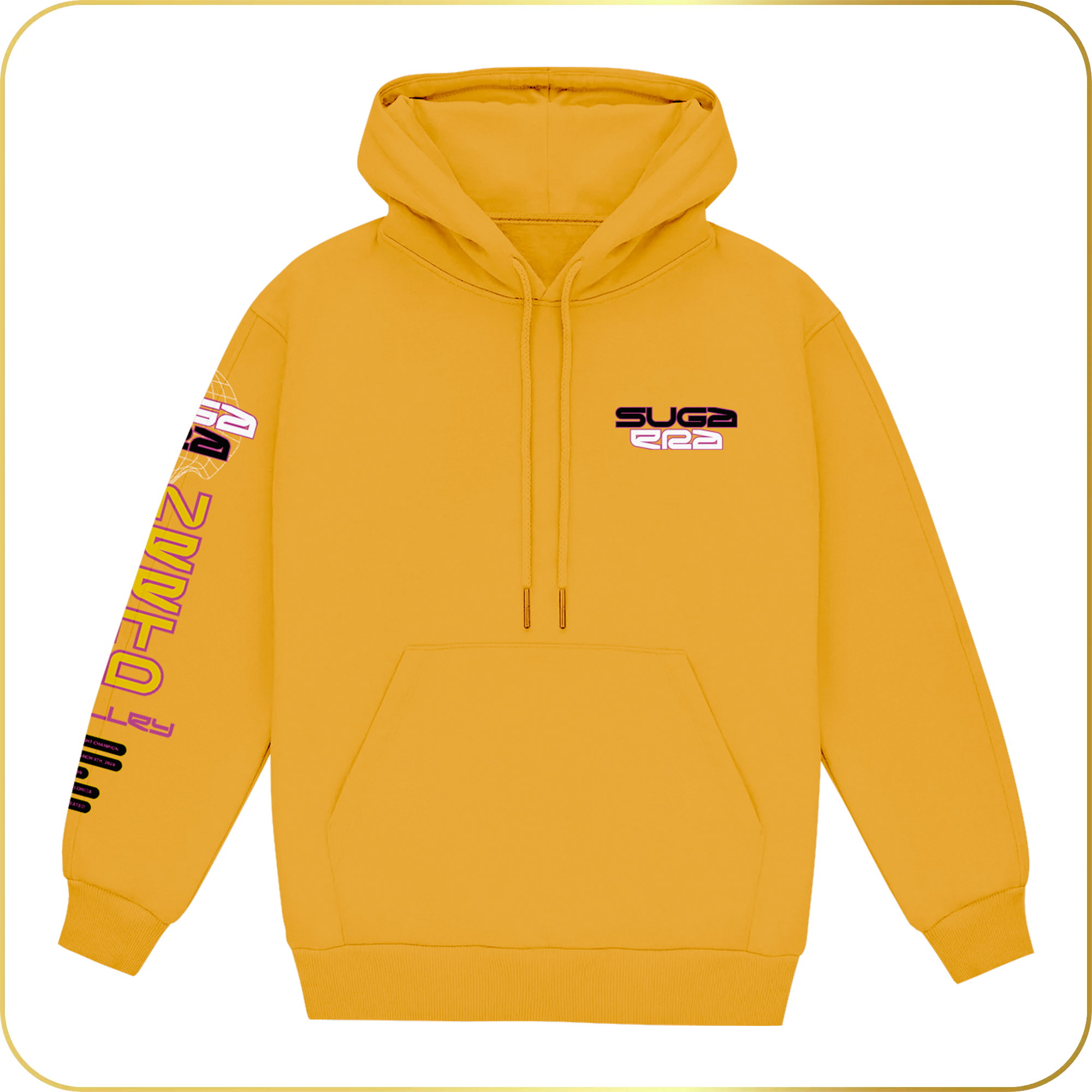 The Reign Remains Gold Hoodie